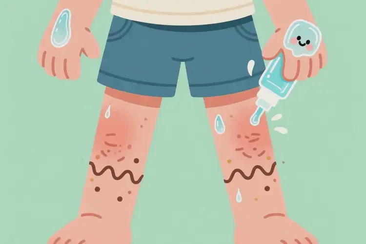 孩子大腿偶尔起湿疹能治好吗(图1)