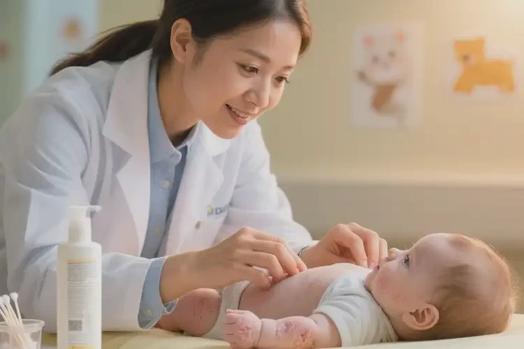 孩子全身长湿疹能治好吗(图1)