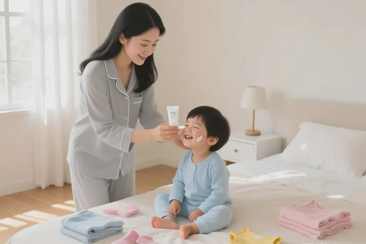 孩子大腿容易起湿疹可以治愈吗(图1)