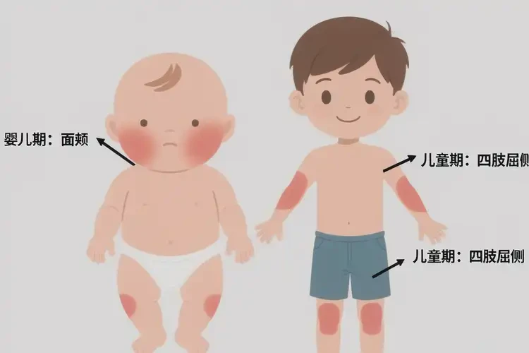 孩子身上有湿疹能治好吗(图3)