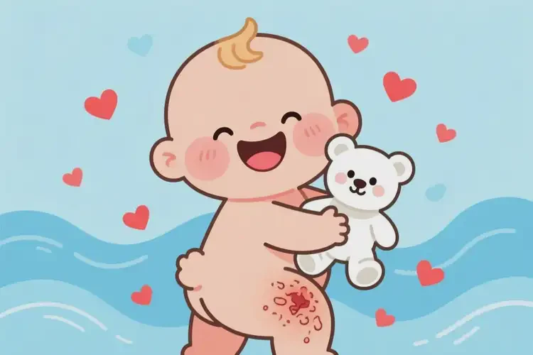 婴幼儿屁股出湿疹能治好吗(图2)