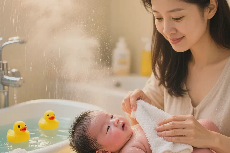 新生儿四肢偶尔长湿疹可以治愈吗(图1)