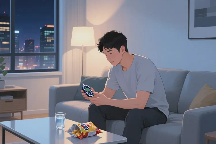 28岁晚上血糖8.2是怎么回事(图1)