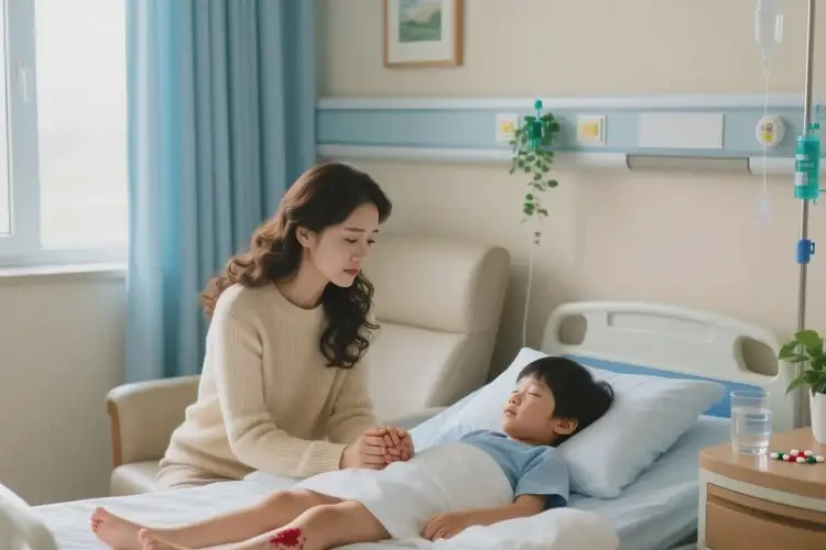 孩子小腿起湿疹能治好吗(图1)