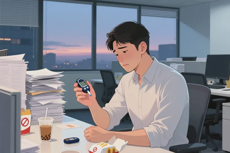 28岁中午血糖16点0是怎么回事(图1)