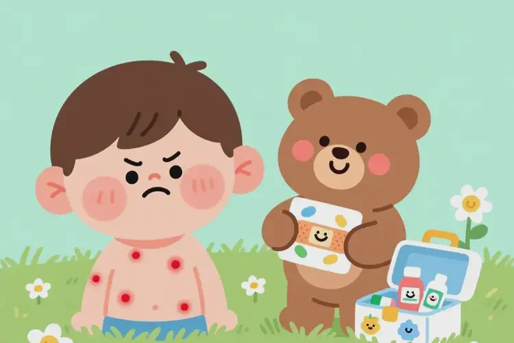 孩子脖子经常长湿疹能治好吗(图1)