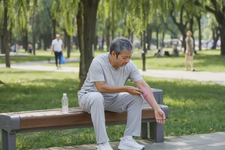 男性四肢出现湿疹可以治愈吗(图2)