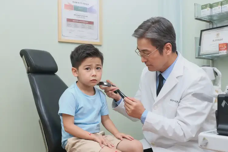 小孩脖子上偶尔起湿疹能治好吗(图1)