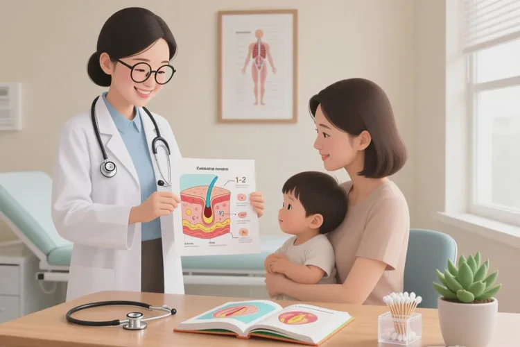 孩子身上容易起湿疹可以治愈吗(图2)