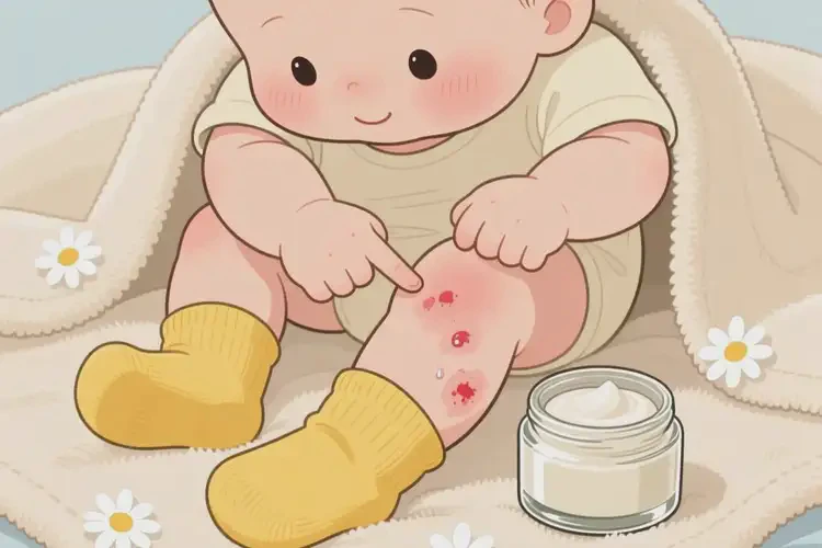 婴幼儿手臂上偶尔起湿疹能治好吗(图3)