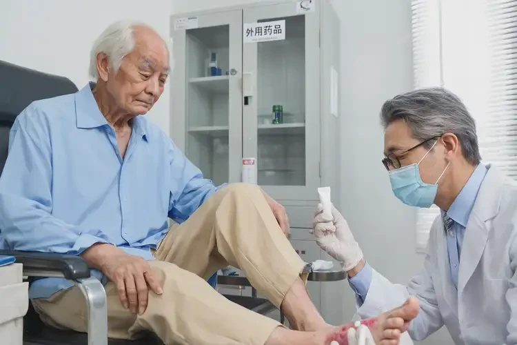 老人脚上长湿疹能治好吗(图2)