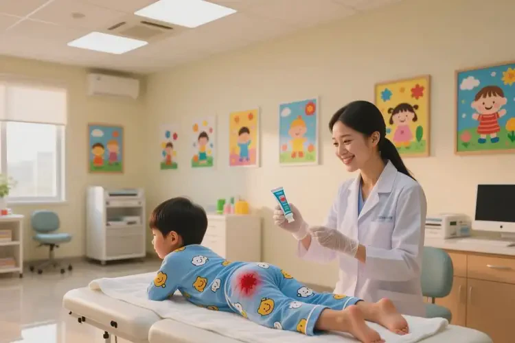 孩子屁股上容易长湿疹能治好吗(图2)