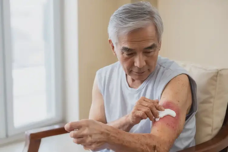 老人四肢容易起湿疹能治好吗(图3)