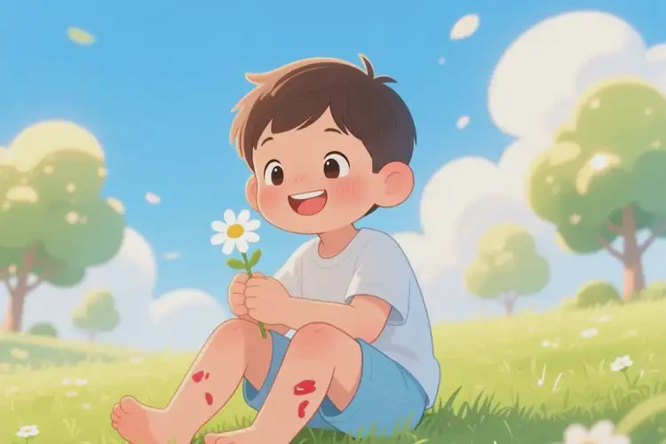 孩子小腿出现湿疹能治好吗(图4)