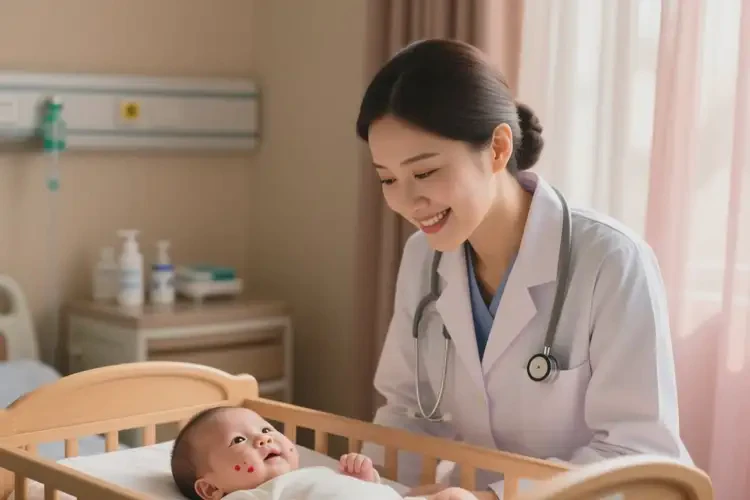 儿童脸上偶尔起湿疹能治好吗(图1)