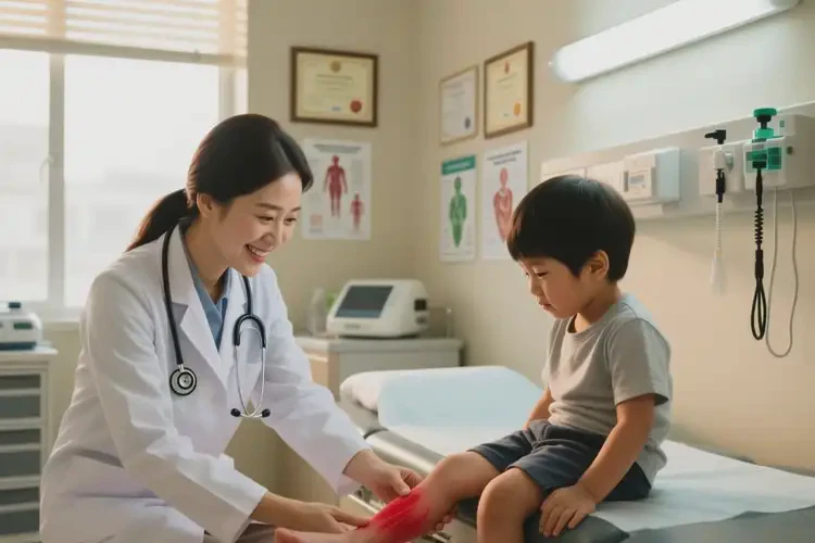 儿童四肢出湿疹能治好吗(图2)