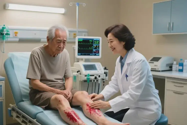 老年人小腿上容易长湿疹能治好吗(图2)