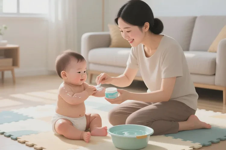 婴儿手臂经常起湿疹可以治愈吗(图2)