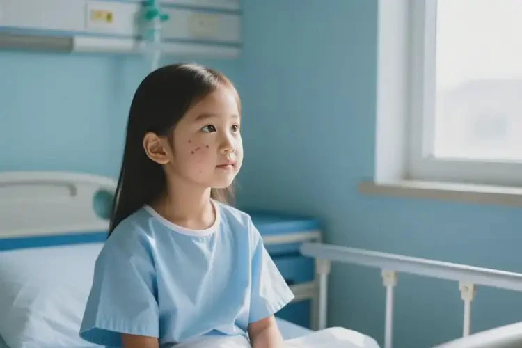 儿童面部经常起湿疹能治好吗(图4)