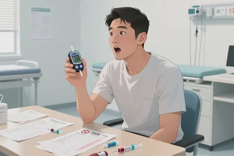 28岁餐后血糖19.6是怎么回事(图1)