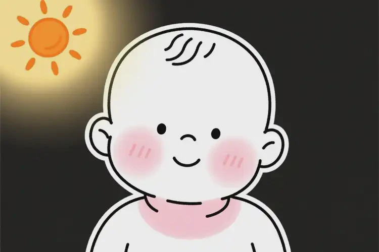 孩子脖子上起湿疹能治好吗(图1)