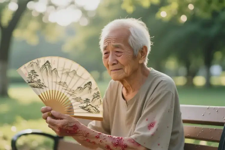 老年人手上出湿疹能治好吗(图1)