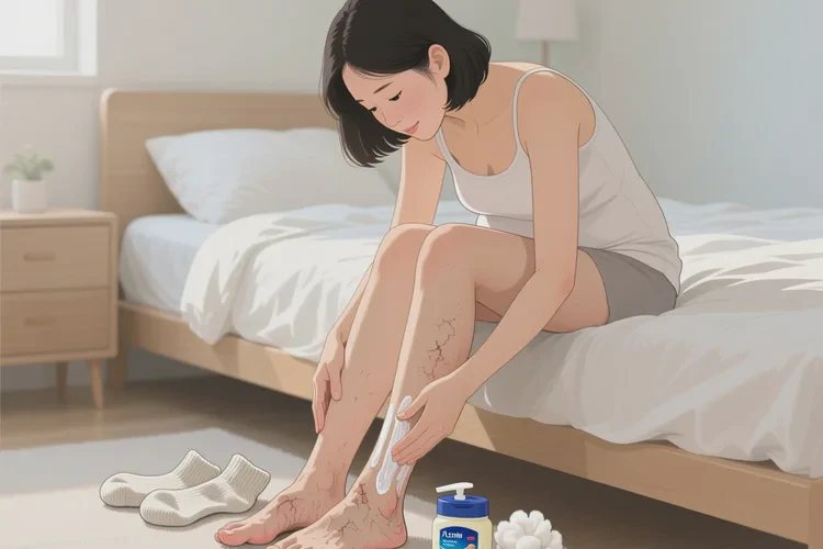 产妇脚上容易起湿疹可以治愈吗(图1)