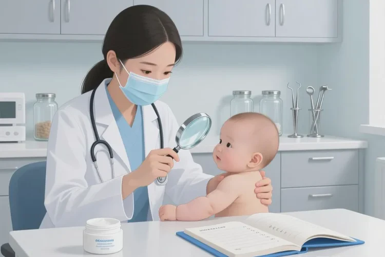 婴儿身上容易长湿疹可以治愈吗(图2)