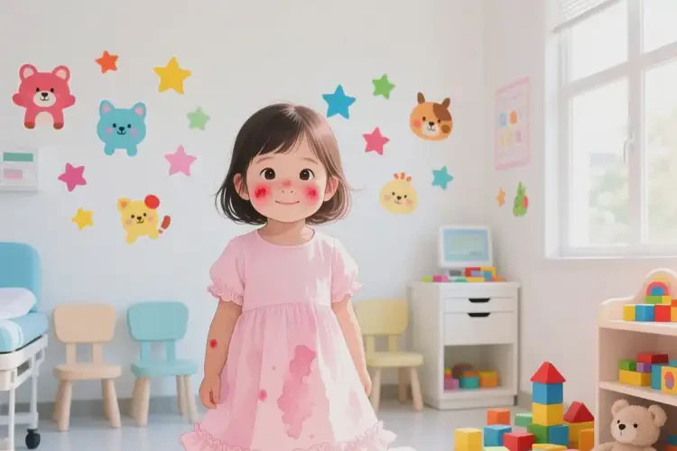 少儿身上有湿疹能治好吗(图1)