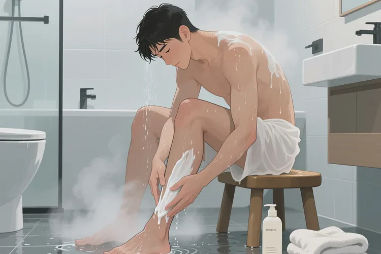 男生小腿上偶尔起湿疹可以治愈吗(图1)