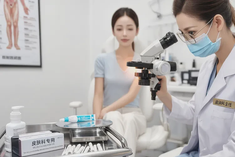 女性大腿经常起湿疹可以治愈吗(图1)