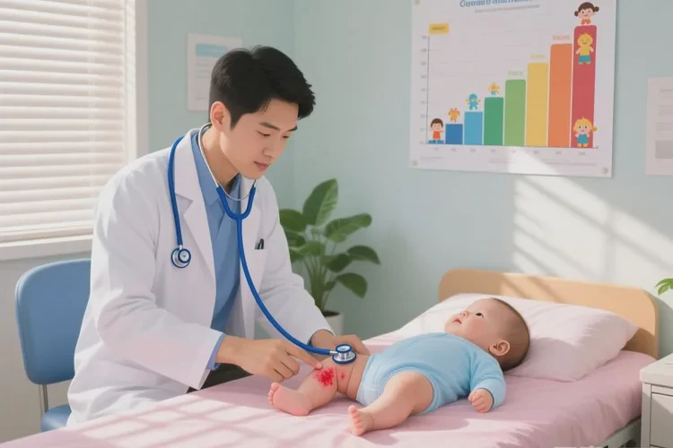 宝宝大腿偶尔起湿疹可以治愈吗(图2)