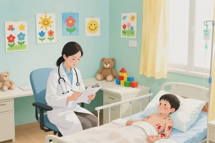 小孩全身长湿疹能治好吗(图1)