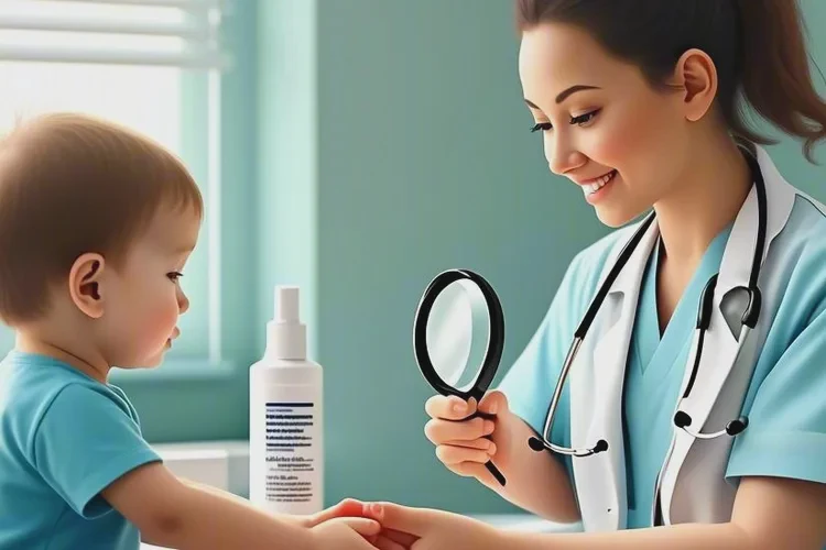 小儿手上容易起湿疹可以治愈吗(图1)