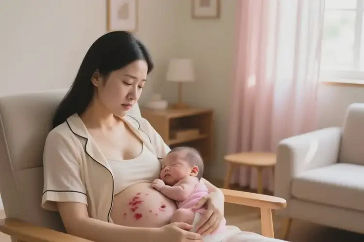 哺乳期妈妈肚子容易长湿疹能够彻底治愈吗(图2)