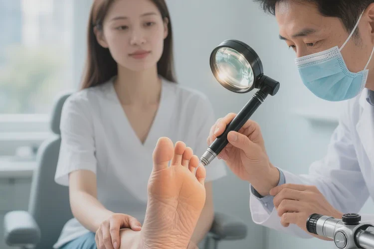 女性脚上长湿疹能治愈吗(图2)