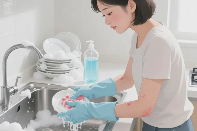 女人手上长湿疹能靠自己自愈吗(图1)