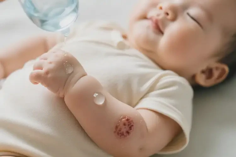 婴儿手臂出现湿疹能治好吗(图2)