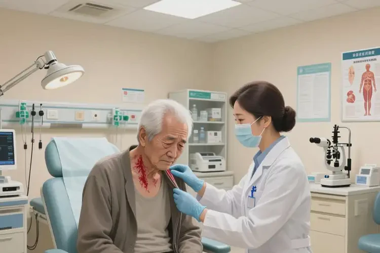 老年人脖子起湿疹能治好吗(图3)