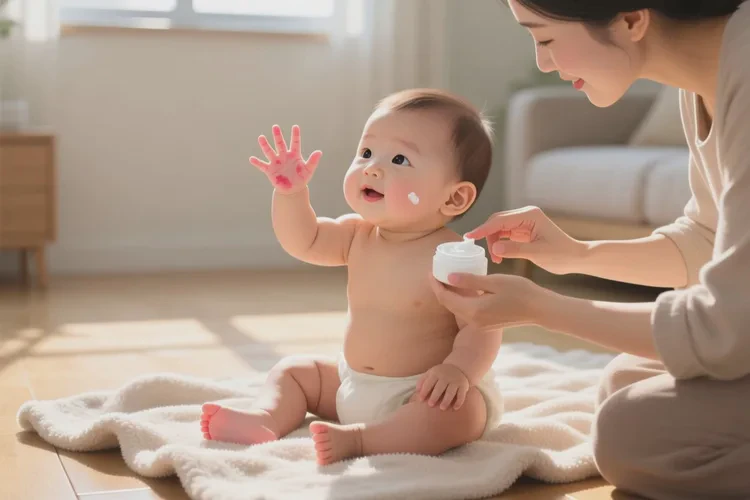 婴儿手上经常起湿疹可以治愈吗(图1)