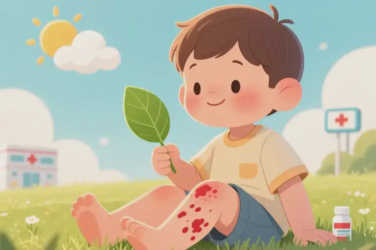 小孩大腿有湿疹能治好吗(图4)