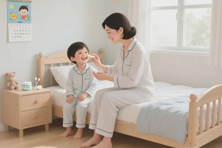 孩子四肢偶尔长湿疹可以治愈吗(图1)