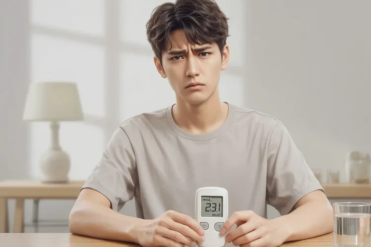 28岁早上空腹血糖23.1是怎么回事(图1)