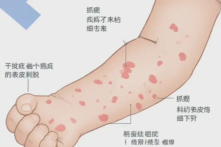 小孩四肢容易长湿疹能治好吗(图4)