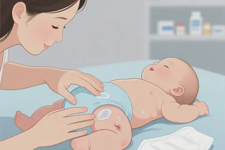 婴幼儿屁股上出湿疹能治好吗(图1)