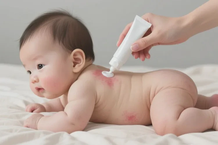 婴儿脖子出湿疹可以治愈吗(图3)