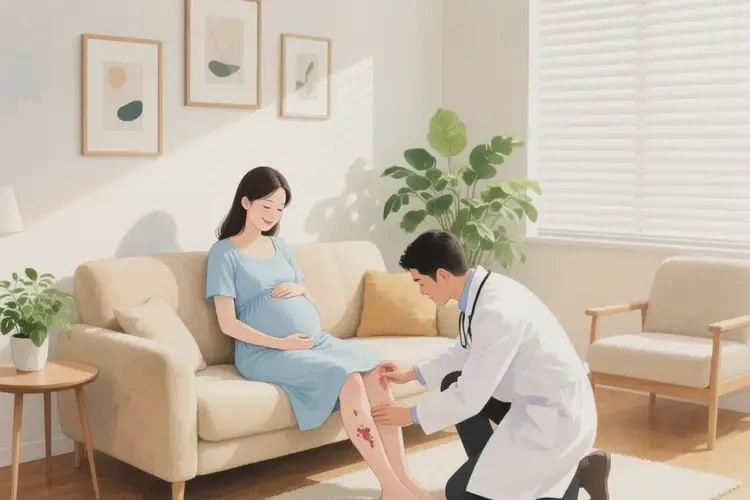 孕妇大腿出湿疹能治好吗(图1)