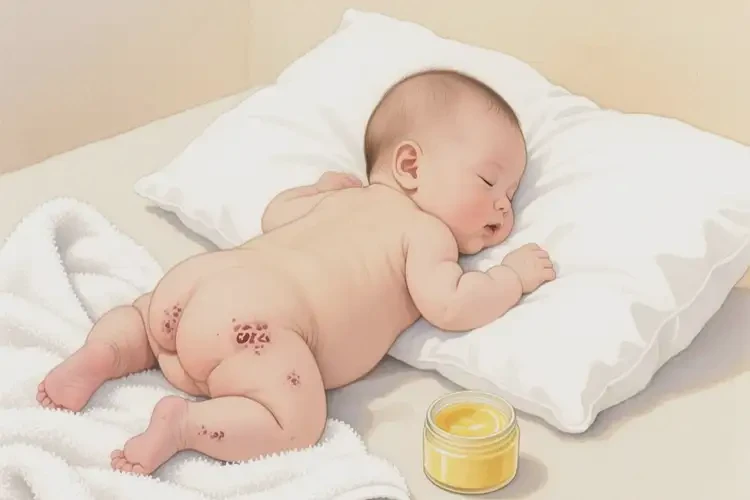 婴幼儿屁股出湿疹能治好吗(图1)