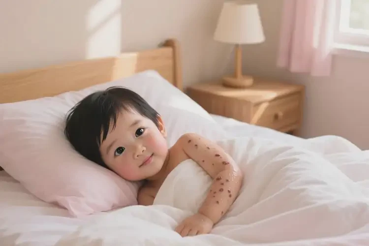 少儿全身长湿疹能靠自己自愈吗(图4)