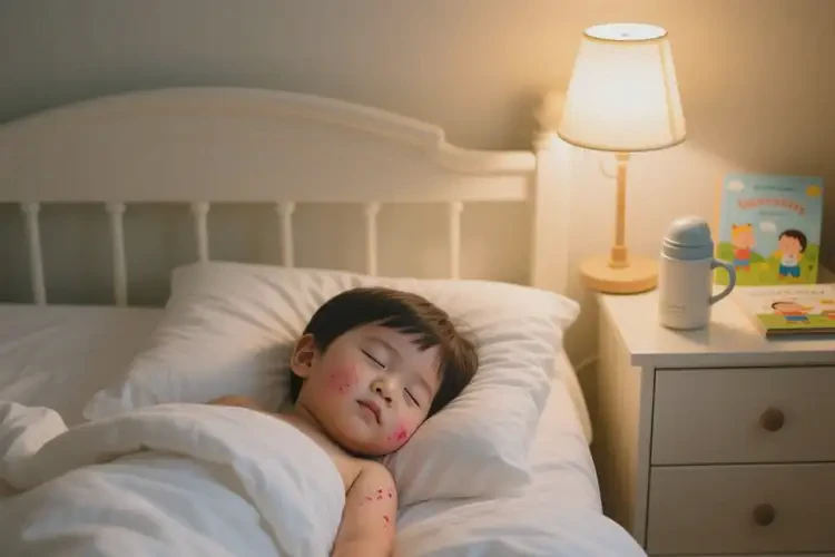 小孩脖子经常起湿疹不管它会自己痊愈吗(图3)